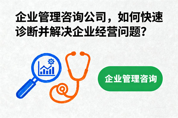 企業(yè)管理咨詢公司，如何快速診斷并解決企業(yè)經(jīng)營(yíng)問(wèn)題？