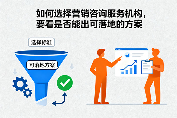 如何選擇營銷咨詢服務(wù)機構(gòu)，要看是否能出可落地的方案