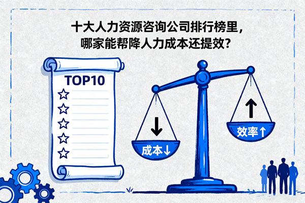 十大人力資源咨詢公司排行榜里，哪家能幫降人力成本還提效？