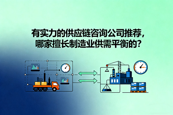 有實力的供應(yīng)鏈咨詢公司推薦，哪家擅長制造業(yè)供需平衡的？