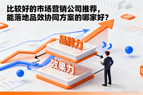 比較好的市場營銷公司推薦，能落地品效協(xié)同方案的哪家好？