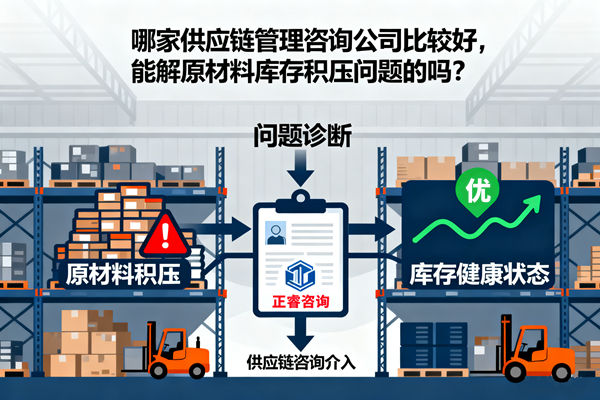 哪家供應(yīng)鏈管理咨詢公司比較好，能解原材料庫存積壓問題的嗎？