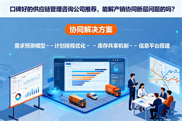 口碑好的供應鏈管理咨詢公司推薦，能解產銷協同斷層問題的嗎？